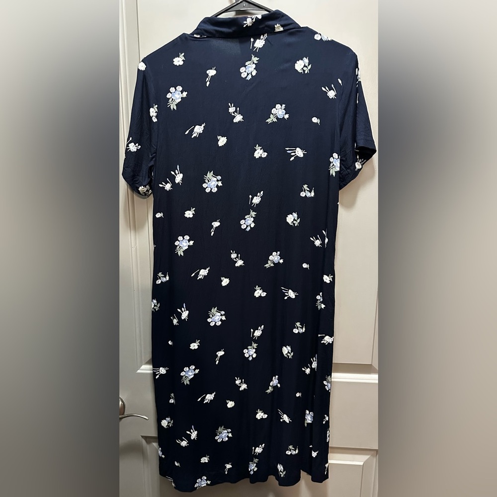 Dressing Clio Size M Rayon Shirt Dress EUC - Picture 2 of 5